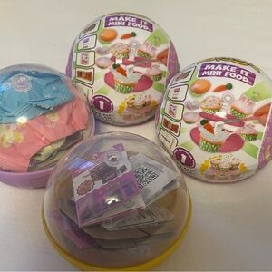 Set of 4 Make it Mini Spring Series 1 Sets Wonka!